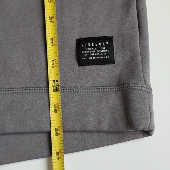 Nike Golf Binghamton University Bearcats Quarter Zip Pullover Size Large Gray - Picture 5 of 6